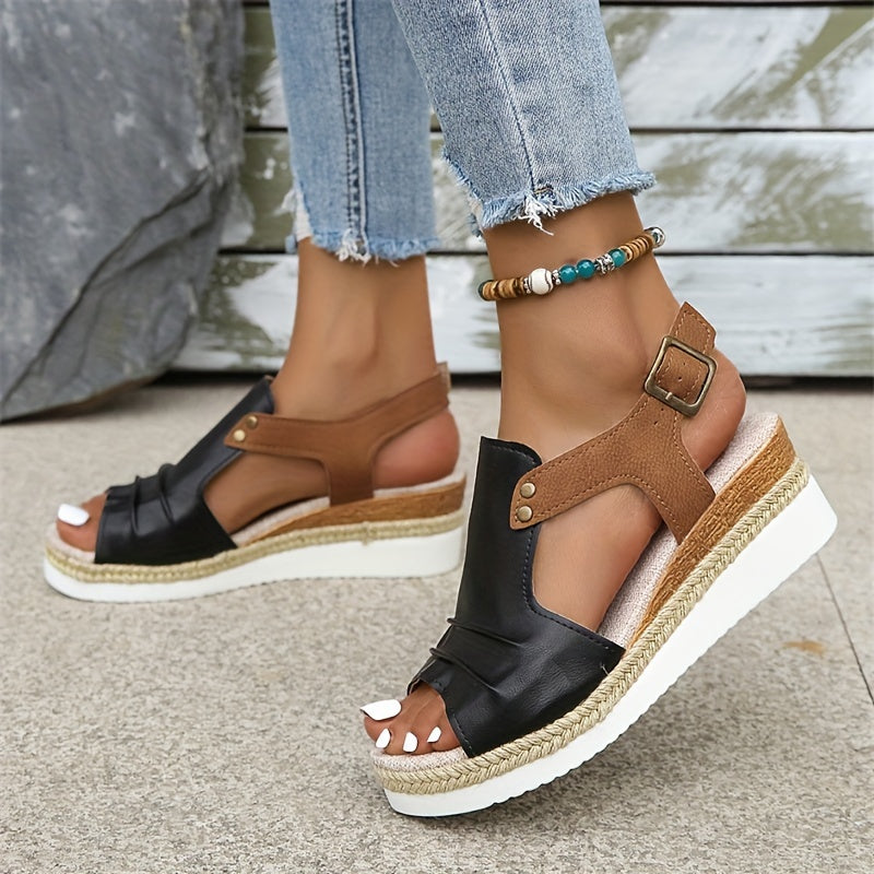 Espadryle na koturnie Sunset Chic